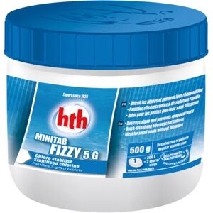 Chlore stabilise hth Minitab Fizzy pastilles effervescentes 5 g. - 500 g