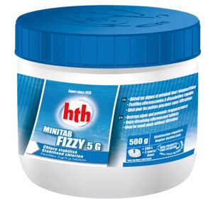 Chlore stabilise hth Minitab Fizzy pastilles effervescentes 5 g. - 500 g