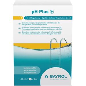 Bayrol pH Plus boîte carton de 3 sachets 1,5 kg - Publicité