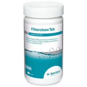 Nettoyage filtre piscine a sable Bayrol Filterclean Tab - 1 kg 1 kg