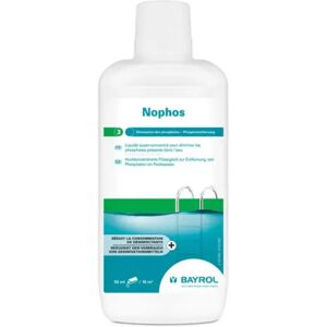 Anti-phosphates Nophos Bayrol - elimination des phosphates - 1 litre