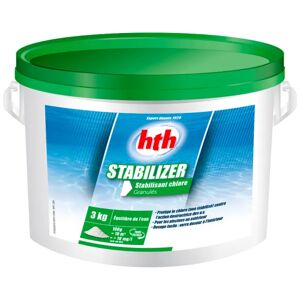 Stabilisant chlore hth® STABILIZER granulés - 3 kg 3 kg - Publicité