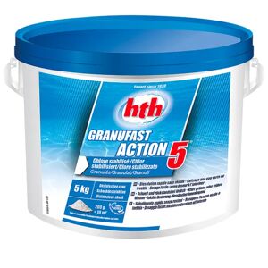 Chlore choc stabilise hth® GRANUFAST Action 5 - 5 kg