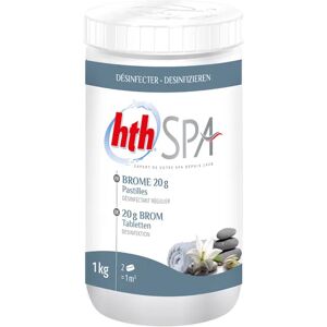 Brome HTH Spa désinfection régulière pastilles 20 g. - 1 kg 1 kg - Publicité