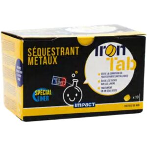 Sequestrant metaux Impact IRON-TAB - 10 pastilles