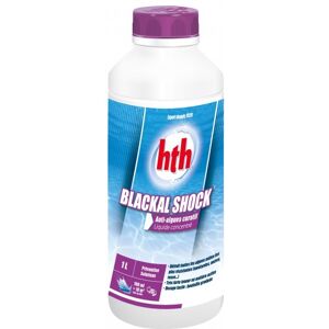 Anti-algues liquide hth BLACKAL Shock piscine 1 litre - Publicité