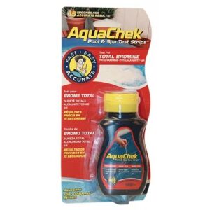 Boîte de 50 bandelettes de test Aquachek rouge 4-en-1