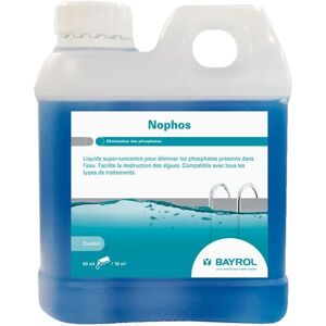 Bayrol - Nophos - Anti-phosphates Liquide super-concentré 1L - Publicité