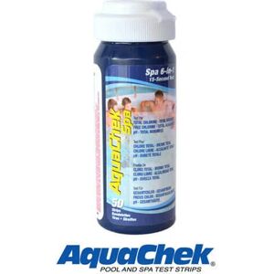 Aquachek - Spa 6 en 1 (x50 Bandelettes) - Publicité