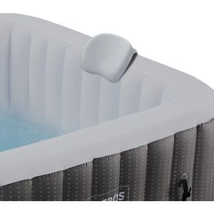 Arebos - 1x coussin repose-nuque appuie-tête pour spa pool blanc mousse pu étanche résistante aux produits chimiques et aux odeurse - blanc - Publicité