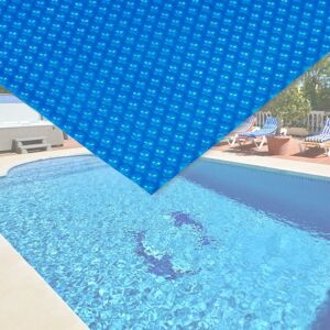 Bigb - Bache à bulle 140µ bleue pour piscine 6 x 4 m - Publicité