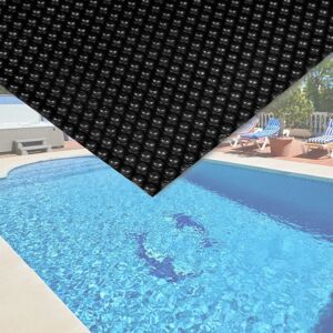 BIGB Bache à bulle été 400µ noire pour piscine 5 x 8 m - Publicité