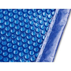 Ubbink - Couverture solaire à bulles bordée piscine octogonale 450cm coloris bleu - Publicité