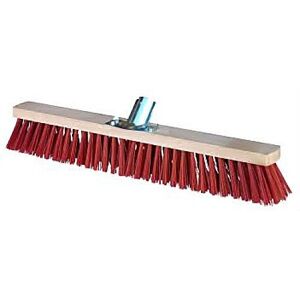 - Balai cantonnier 80 cm pvc rouge