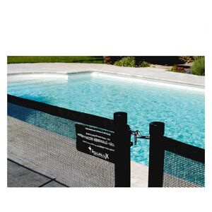 Barrière de sécurité, protection pour piscine nora noir, module de 3,2 mètres Aqualux - Publicité