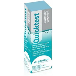 Bayrosoft® Quicktest - 50 bandelettes test pH et Oxygène Actif - Bayrol - Publicité