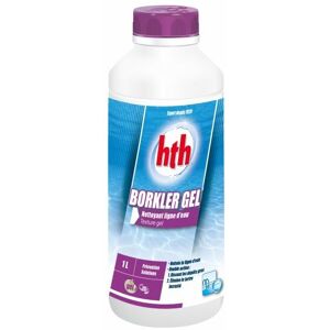 Gel nettoyant ligne d'eau piscine hth BORKLER Gel - 1 litre - Publicité