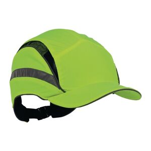 Casquette de protection First Base 3 Classic Hi-Vis 52-65 cm jaune de sécurité 100 % polyester EN812:A1 EN471 - 3M - Publicité