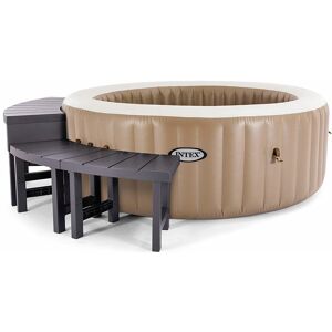 Intex - Entourage pour spa rond 4 places Lot - 2 pièces Medium - Publicité