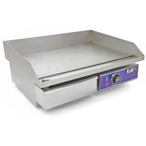 Plaque de Cuisson Professionnelle Inox de 50cm - Argent - Kukoo