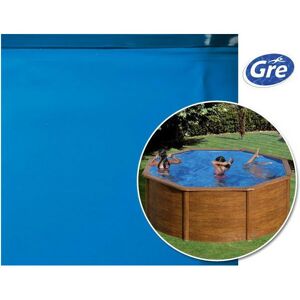 GRE - Liner bleu pour piscine hors sol ronde Pool - Dimensions piscine: ø 3,50 x 1,20 m - Publicité