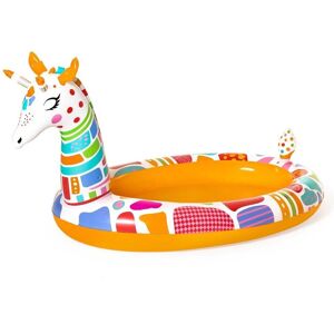 Bestway - piscine girafe 266X157X12 - Publicité