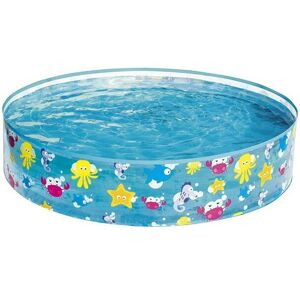 Trade Shop Traesio - Piscine Autoportante Rigide 122x25cm Hors Sol Fantasy Sea Pour Enfants 55028 - Publicité