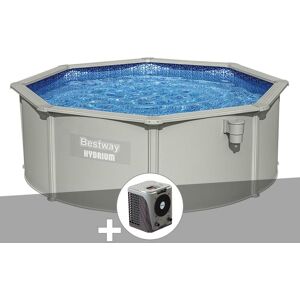 Bestway - Kit piscine acier ronde Hydrium 3,60 x 1,20 cm + Pompe à chaleur - Publicité