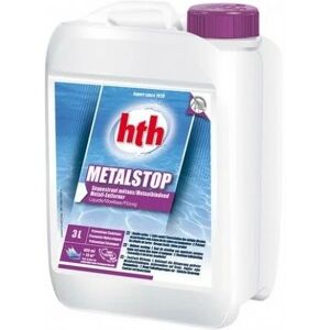 HTH - Séquestrant métaux piscine MetalStop liquide 3 litres - 3 litres - Publicité