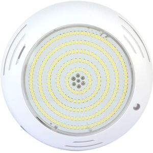 Projecteur 18W pour piscine hors sol en structure bois IP68 - blanc froid - diamètre 180 mm Crealys - Publicité