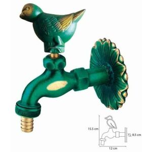 - Robinet jardin rustique oiseau