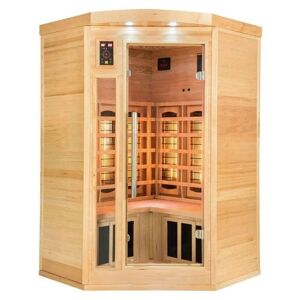 FRANCE SAUNA Sauna infrarouge cabine 2-3 places apollon puissance 2130W - Publicité