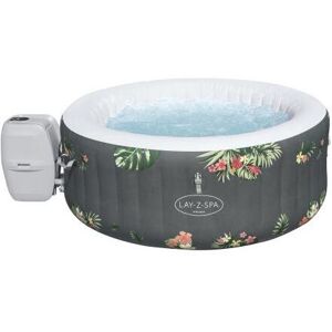 Bestway - Spa gonflable Lay-Z-Spa Aruba - 170 x 66 cm - 2 a 3 places - Rond (Inclus : couverture, cartouche et diffuseur) - Publicité