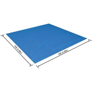 Tapis de sol 488x488 cm pour Piscines tubulaires Bestway 58003 - Publicité