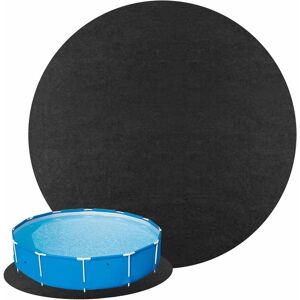 YOZHIQU Tapis De Sol De Piscine, 4x4m Tapis De Revêtement De Sol De Piscine, Tapis De Bain à Remous, Tapis De Piscine Rond pour Piscines Hors Sol, Tapis en Feutre Absorbant l'eau - Publicité