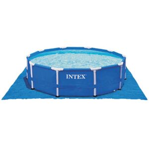 Intex - Tapis de sol pour piscine ronde ø 5,49 m - Publicité