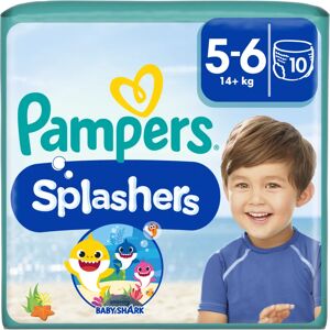 Pampers Splashers 5-6 couches de piscine 14+ kg 10 pcs - Publicité