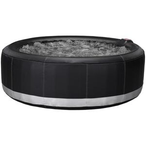 Vente uniquecom SPA gonflable 6 places BCOOL III D203 x H65 cm 140 buses dair Noir revetement luxe