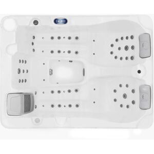 Vente uniquecom SPA 3 places blanc perle avec bache 65 jets L210 x P158 x H73 cm Systeme BALBOA FIDJI VI