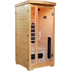 Vente uniquecom Sauna Infrarouge 1 place OSVALD L90P90H190 cm 1350W