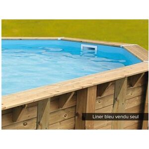 Ubbink Liner seul pour piscine bois Azura 2,00 x 3,50 x 0,71 m Bleu - Publicité