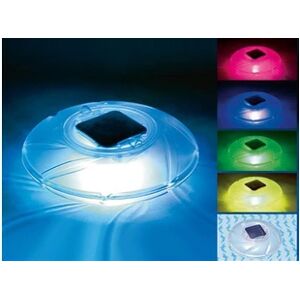 Bestway lampe solaire flottante - lumières led multicolores alternées - Publicité