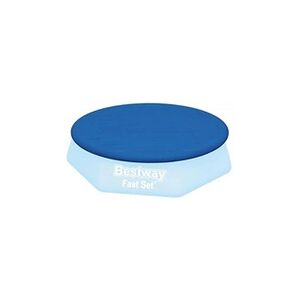 Bestway Bâche protection piscine Bache 4 saisons pour piscine 3.05m Bleu taille : UNI réf : 71440 - Publicité