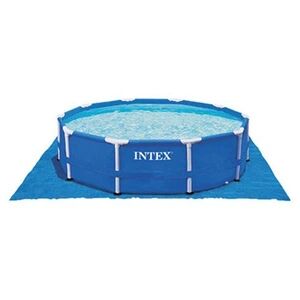 Intex Tapis de sol pour piscine ronde Ø 5,49 m - - Publicité