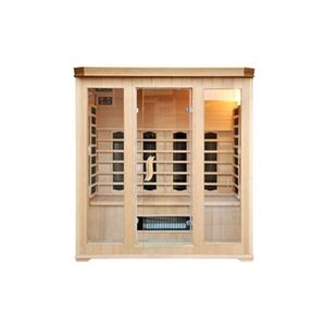 Concept Usine cabine sauna infra rouge 2 places luxe - Publicité