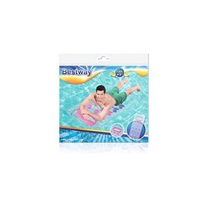 Bestway Matelas gonflable avec hublot pour piscine - 1 place - 177 x 63 x 16 cm - Fashion - 43040 - Publicité