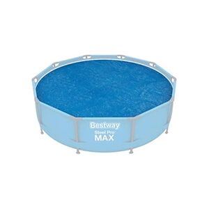 Bestway Bâche protection piscine Bache solaire ronde 2.89 metres Bleu moyen Taille : Unique - Publicité