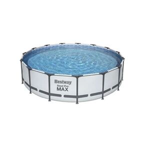 Bestway Kit piscine tubulaire Steel Pro Max ronde 4,57 x 1,07 m + Kit d'entretien - Publicité