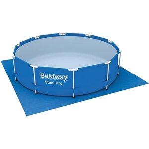 Bestway Tapis de sol carré 305x305cm pour piscine - - 58001 - Publicité