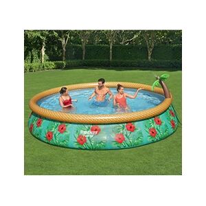 Bestway Ensemble de piscine gonflable Paradise Palms 457x84 cm - Publicité